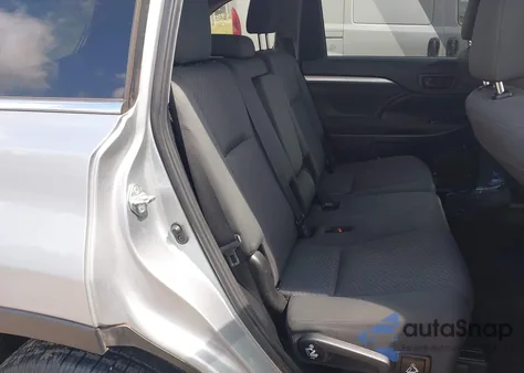 2019 Toyota Highlander Le/Le Plus из США, поврежденный, VIN 5TDBZRFH7KS961565